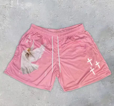 Christian Angel Cross Shorts