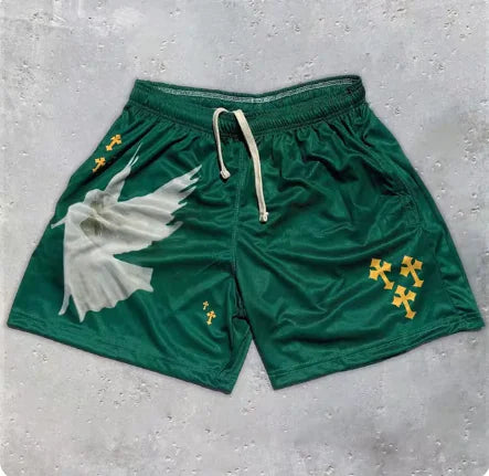 Christian Angel Cross Shorts