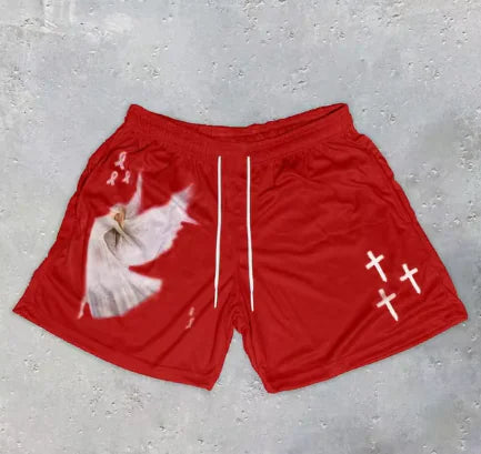 Christian Angel Cross Shorts